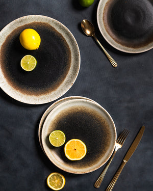 fond peint a la main