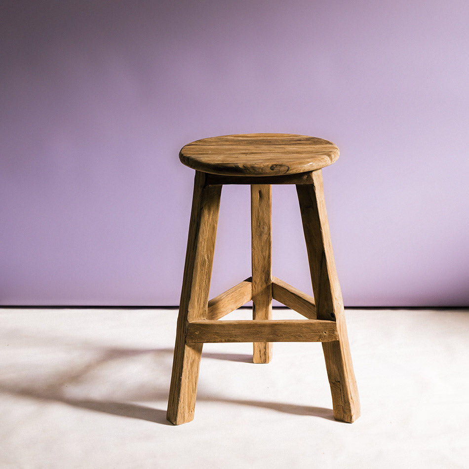 petit tabouret 3 pieds