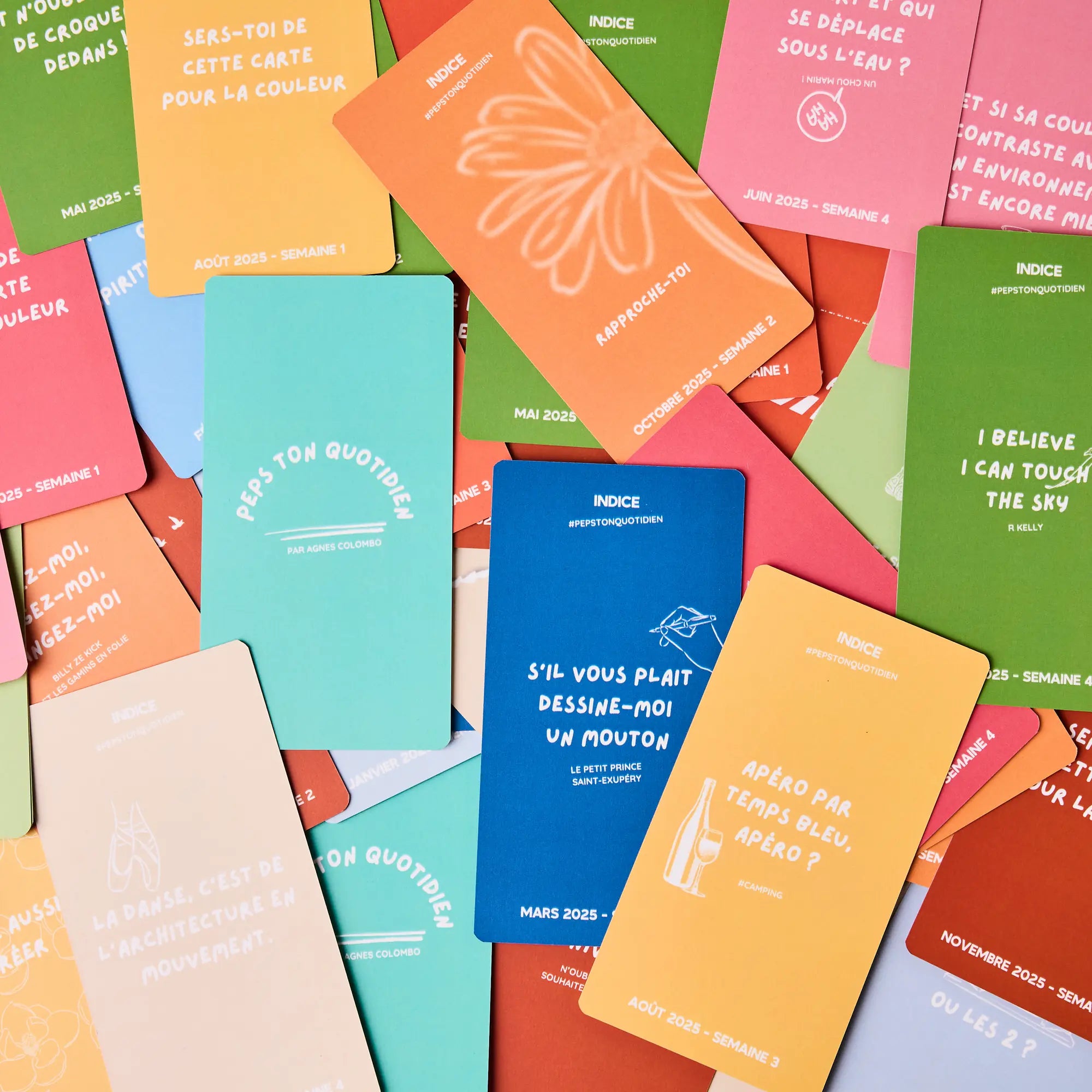 Cartes : Peps ton quotidien (version 2025)