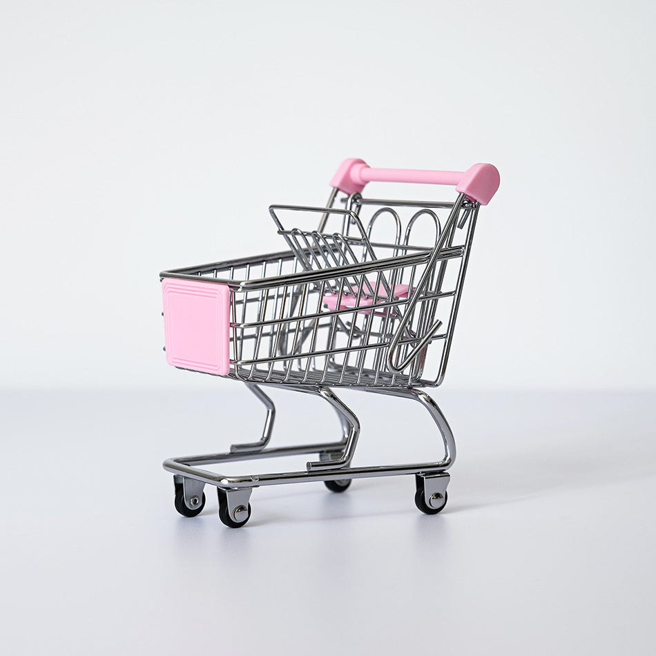 2X ModÈLe de Mini Chariot de Courses À Double Couches Chariot de SupermarchÉ En Fer ForgÉ Panier de Rangement En MÉtal Rose DorÉ or - Beaux-Arts et Loisirs créatifs 2X ModÈLe de Mini Chariot de Courses À Double Couches Chariot de SupermarchÉ En Fer ForgÉ Panier de Rangement En MÉtal Rose DorÉ or - Beaux-Arts et Loisirs créatifs
