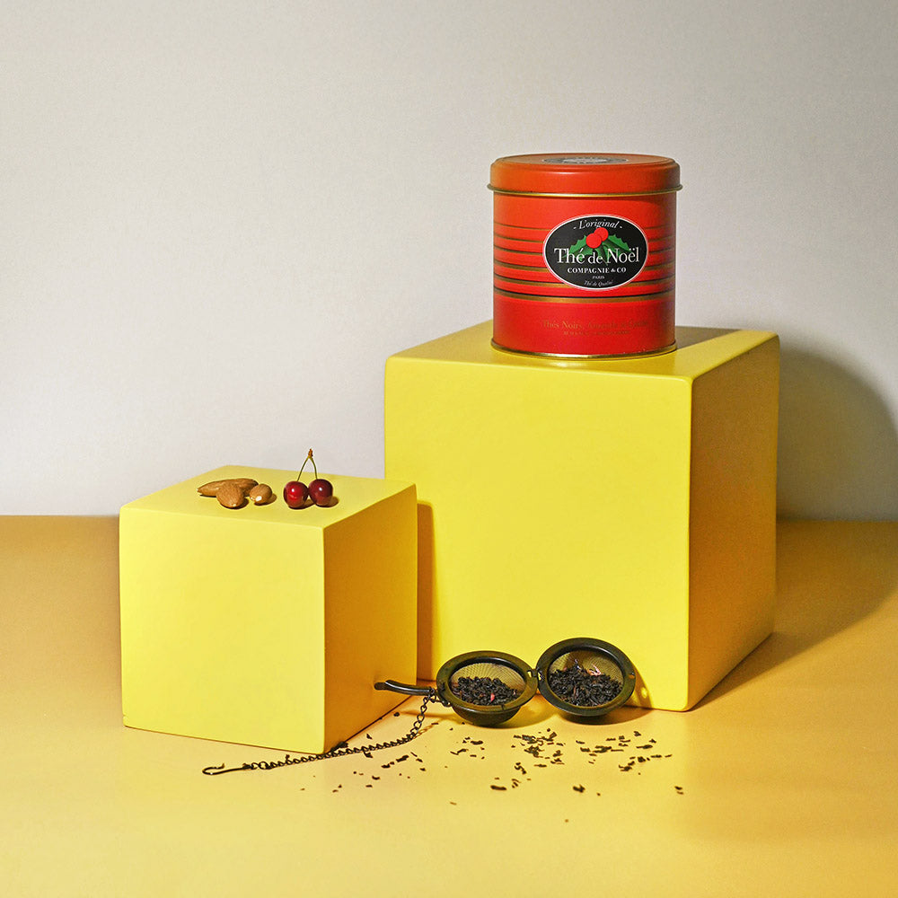 Cube jaune pour photos produits