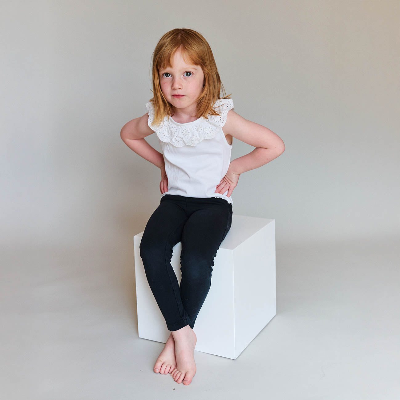 Petit Cube en Bois blanc (30cm)