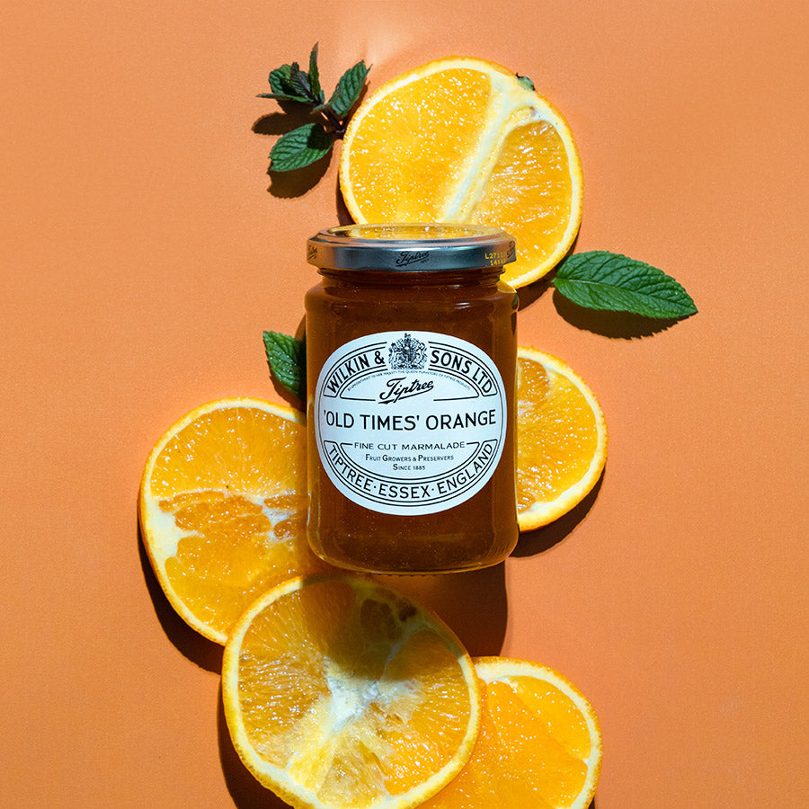 fond photo vinyle orange