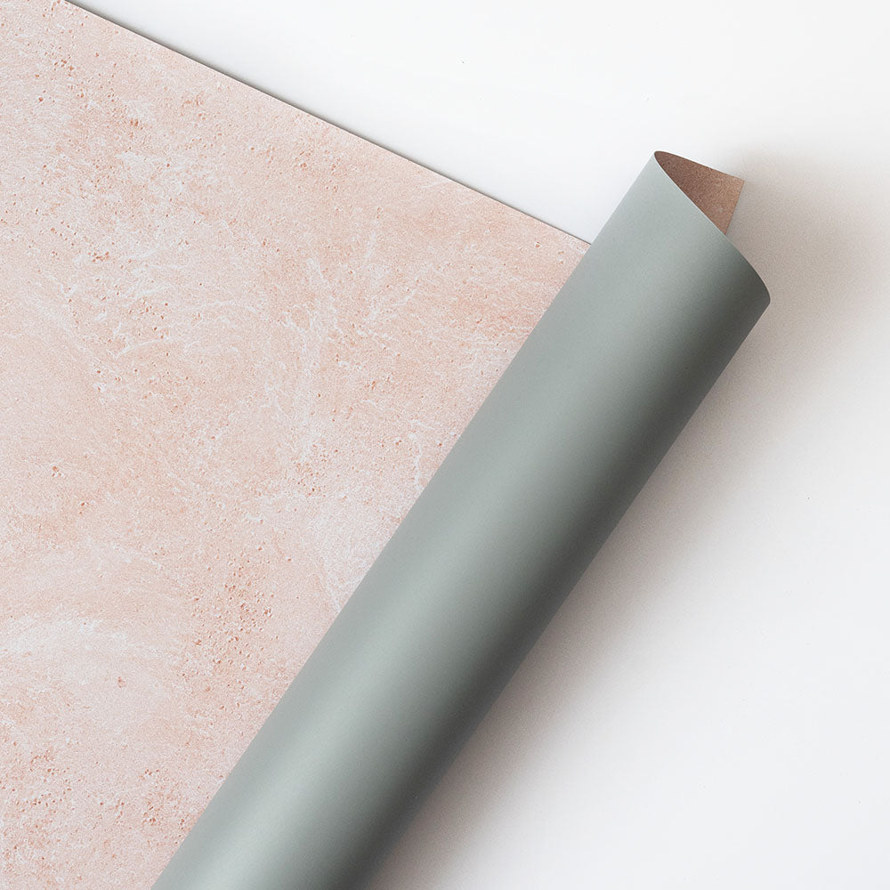 Fond vinyle imitation beton rosé