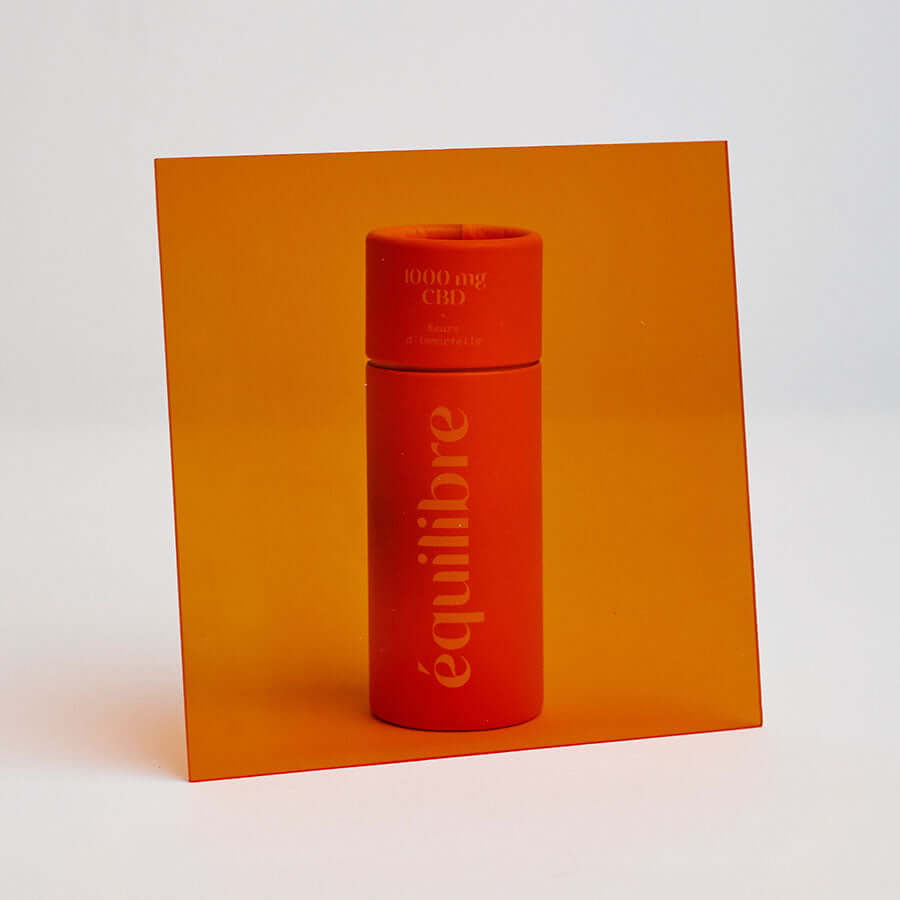 grand carré orange