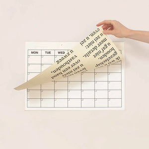 planificateur mensuel