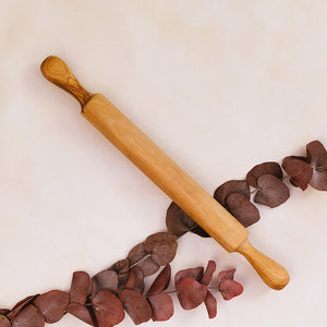 rouleau à pâtisserie en bois d'olivier