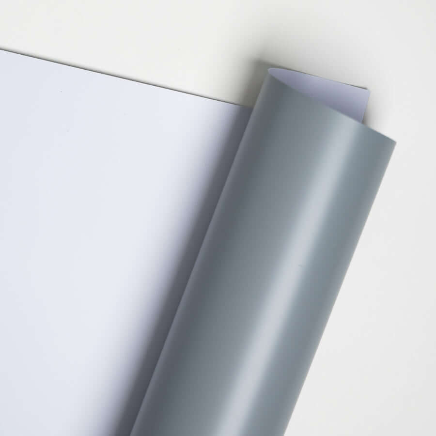 Fondo de vinilo blanco liso