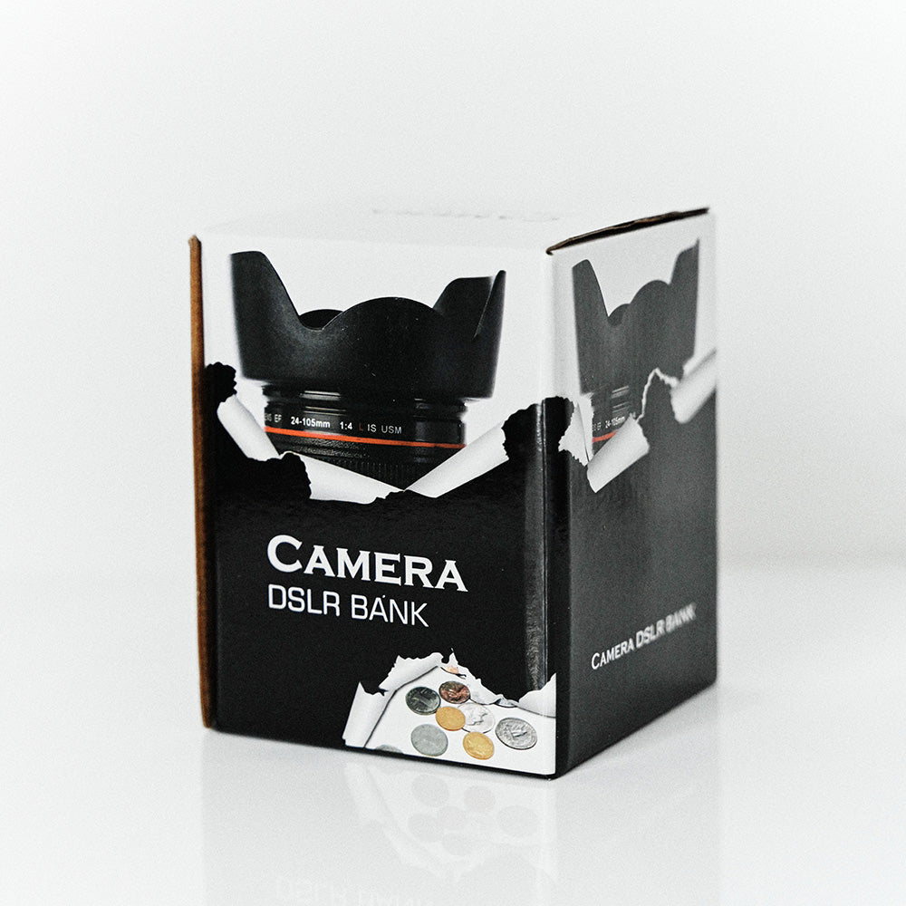 Tirelire objectif photo