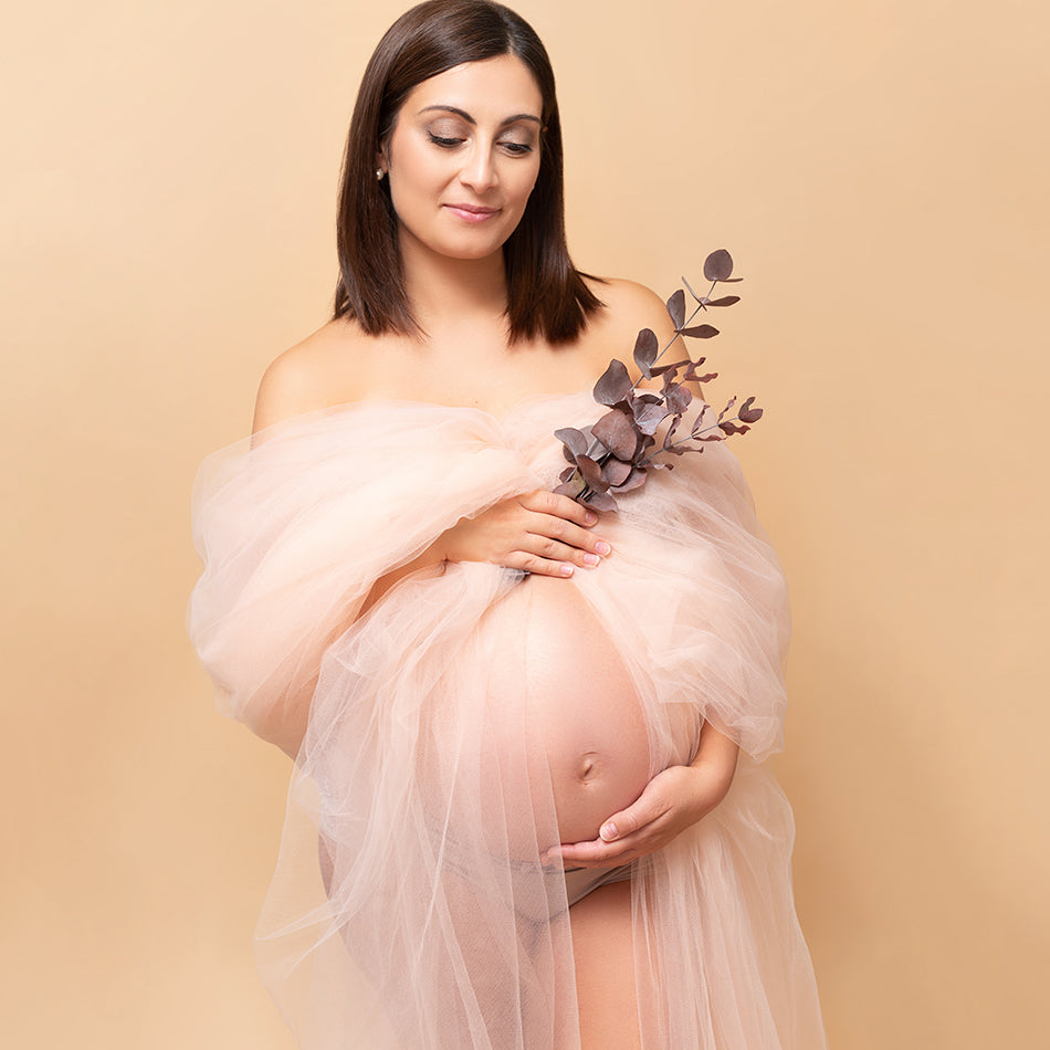 Tulle pour photographe grossesse